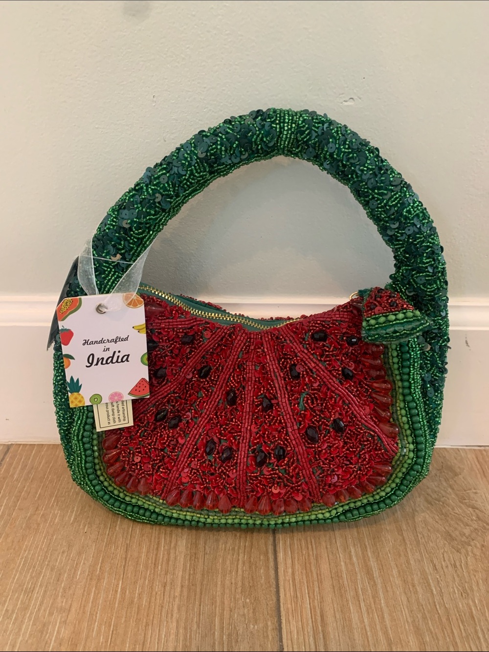 Watermelon viral Beaded Women’s Handbag